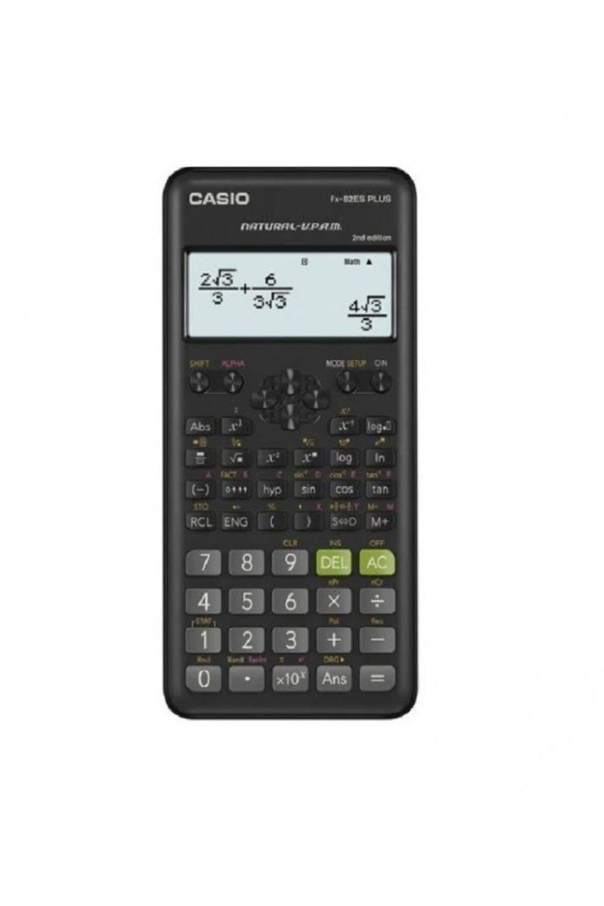 Casio FX-82ES Plus 2.Versiyon 252 Fonksiyonlu Bilimsel Hesap Makinası