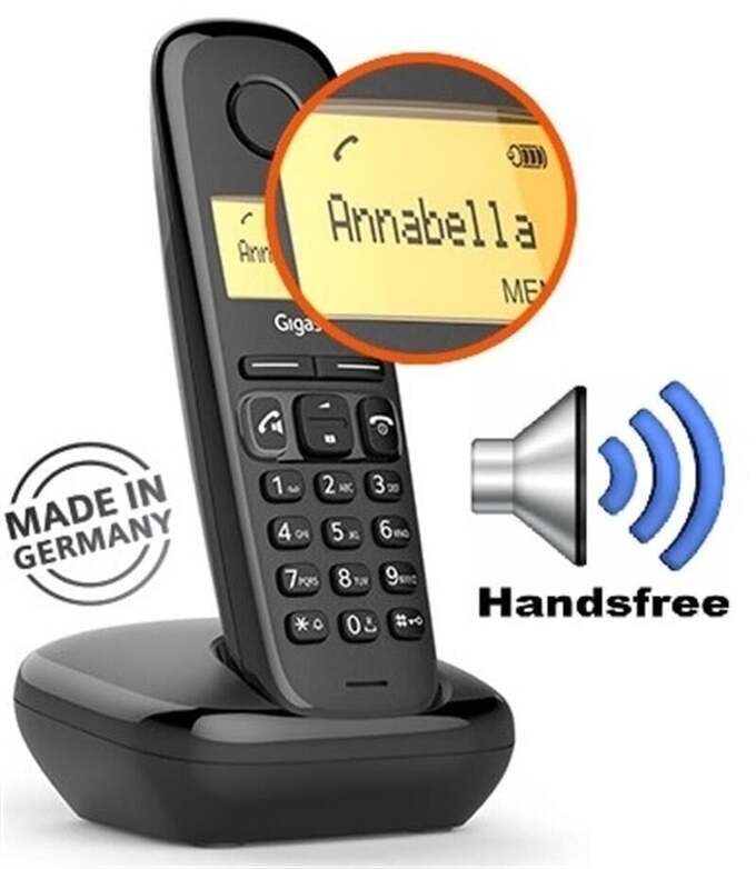 Gigaset A270 Handsfree DECT Telsiz Telefon – Kablosuz Sabit Hat Telefonu