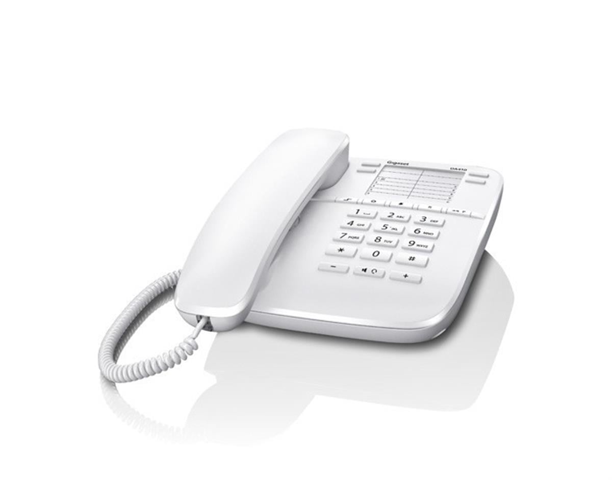 Gigaset DA310 Masaüstü Kablolu Telefon Beyaz