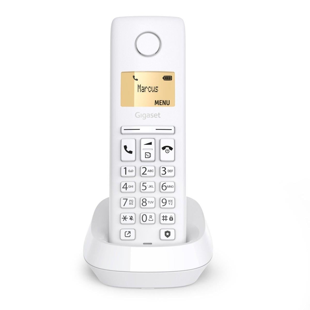 Gigaset Pure 100 Dect Telefon Beyaz
