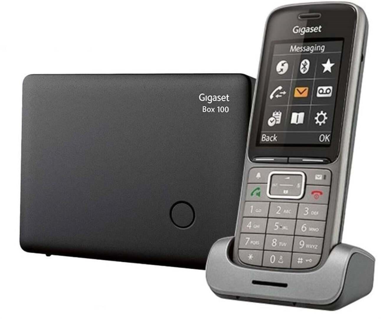 Gigaset SL450 / SL800 Edition Telsiz Telefon – Analog Hat Uyumlu DECT Kablosuz El Telefonu (Baz İstasyonlu Sistem)