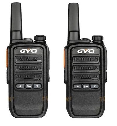 GYQ Q75 Pmr El Telsizi 15 KM Mesafeli Siyah (2'li Set)