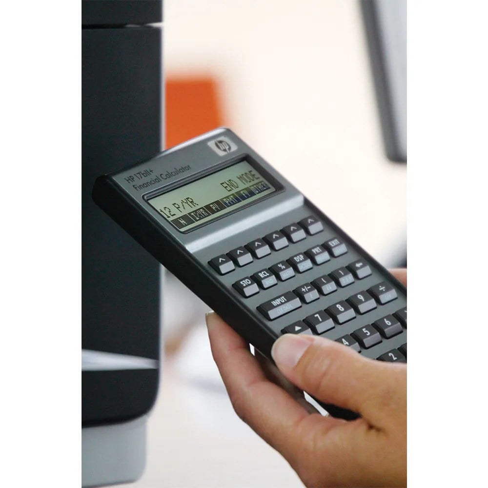 HP 17bII+ Finansal Hesap Makinesi – Profesyonel Finans Muhasebe Yatırım Hesaplama RPN & Cebirsel Giriş Programlanabilir Calculator