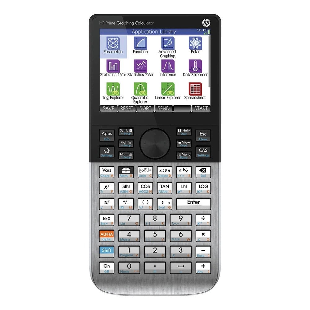 HP Prime G2 Grafik Hesap Makinesi – Renkli Dokunmatik Ekran CAS 3D Grafik Çizen Programlanabilir Profesyonel Mühendislik Hesap Makinesi