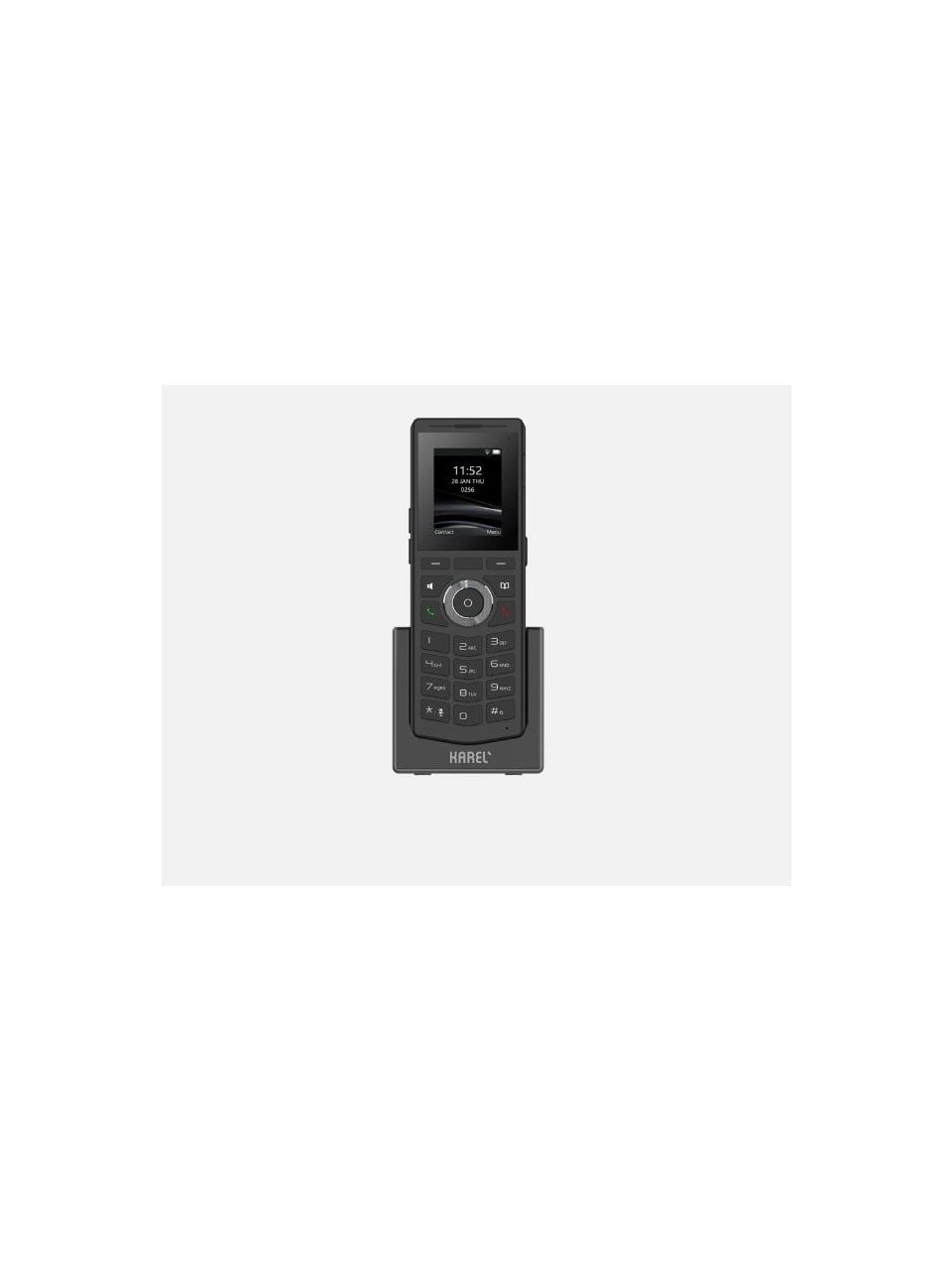 Karel WE105 Wi-Fi SIP Telefon – Kurumsal Kablosuz IP Telefon