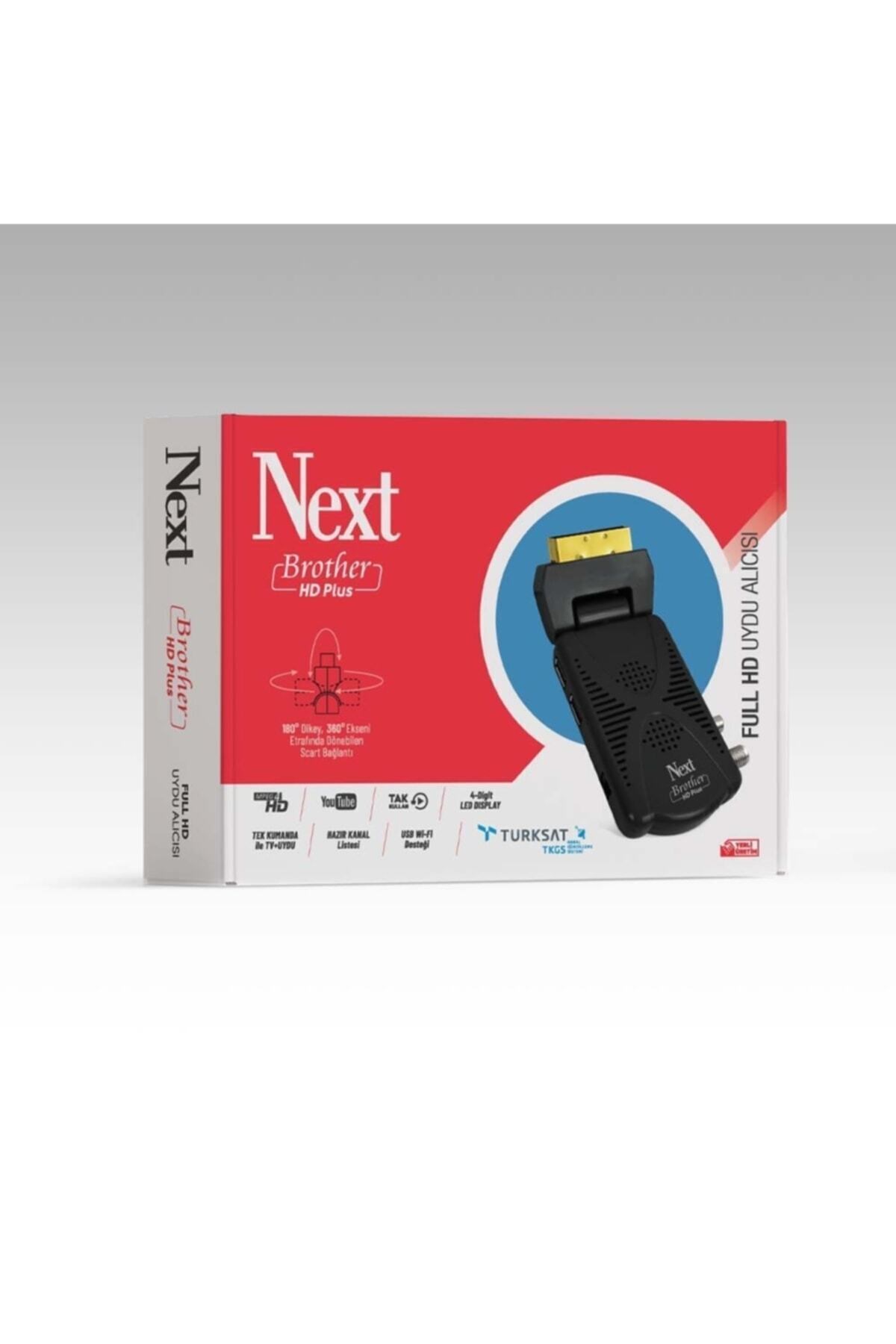 Next Brother HD Plus Full HD Scart USB Uydu Alıcısı