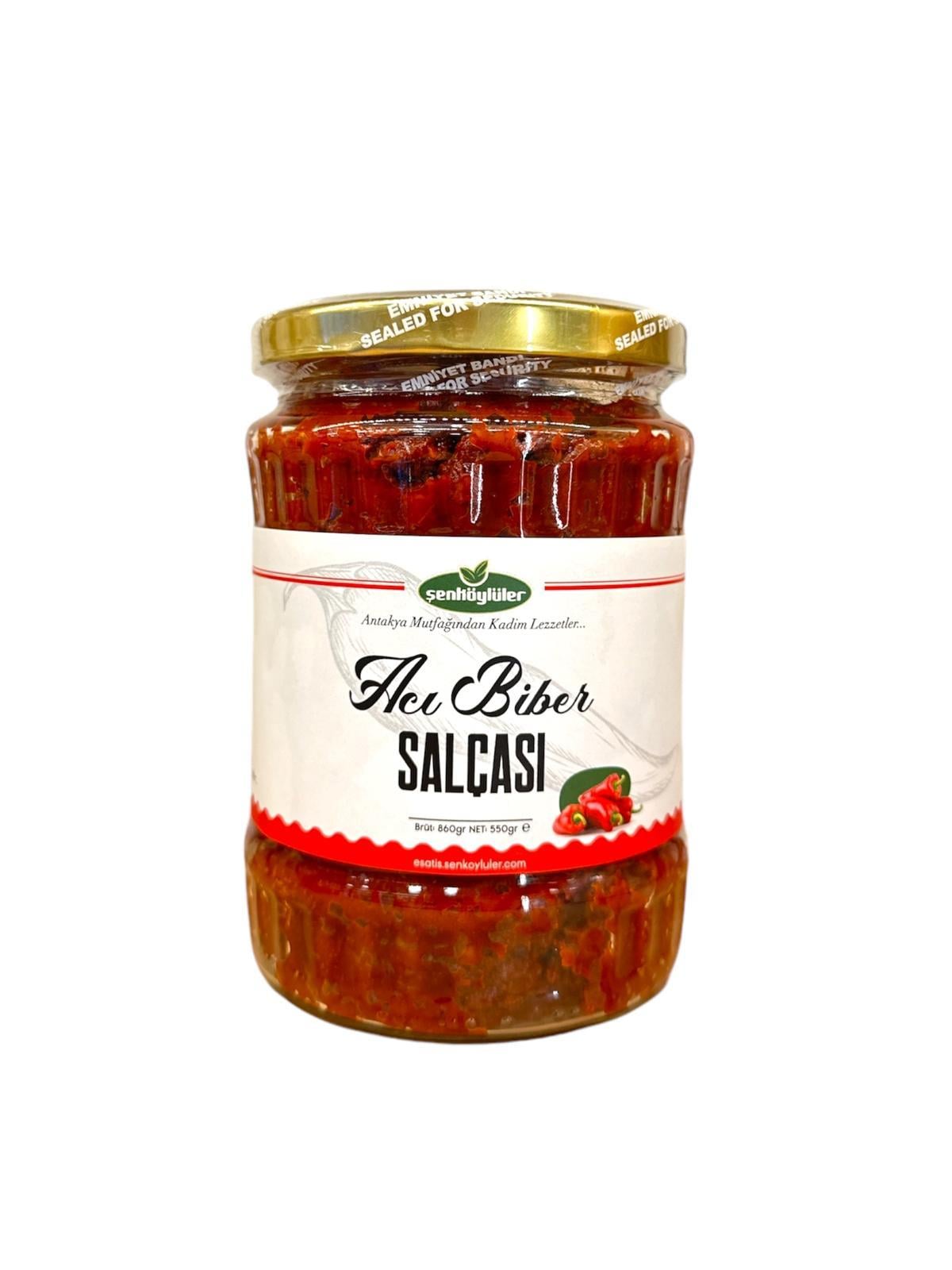 ANTAKYA ACI BİBER SALÇASI (PET) - 1KG 