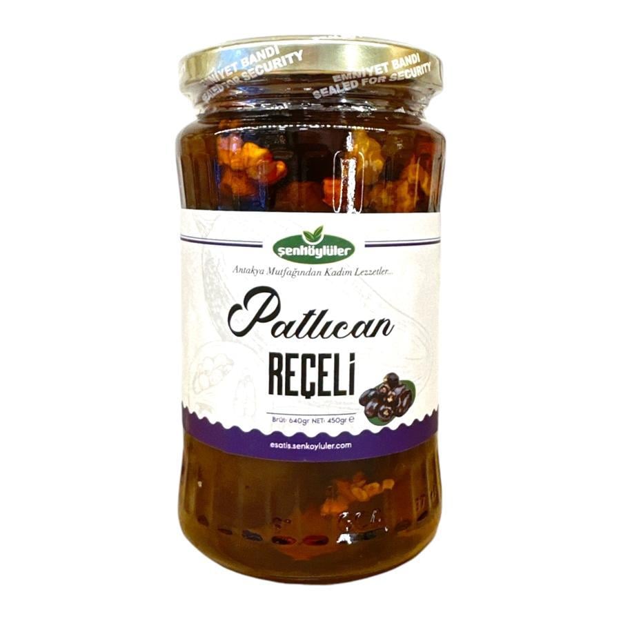 ŞENKÖYLÜLER ANTAKYA PATLICAN RECELİ(CEVİZLİ=- 580 GR BRÜT