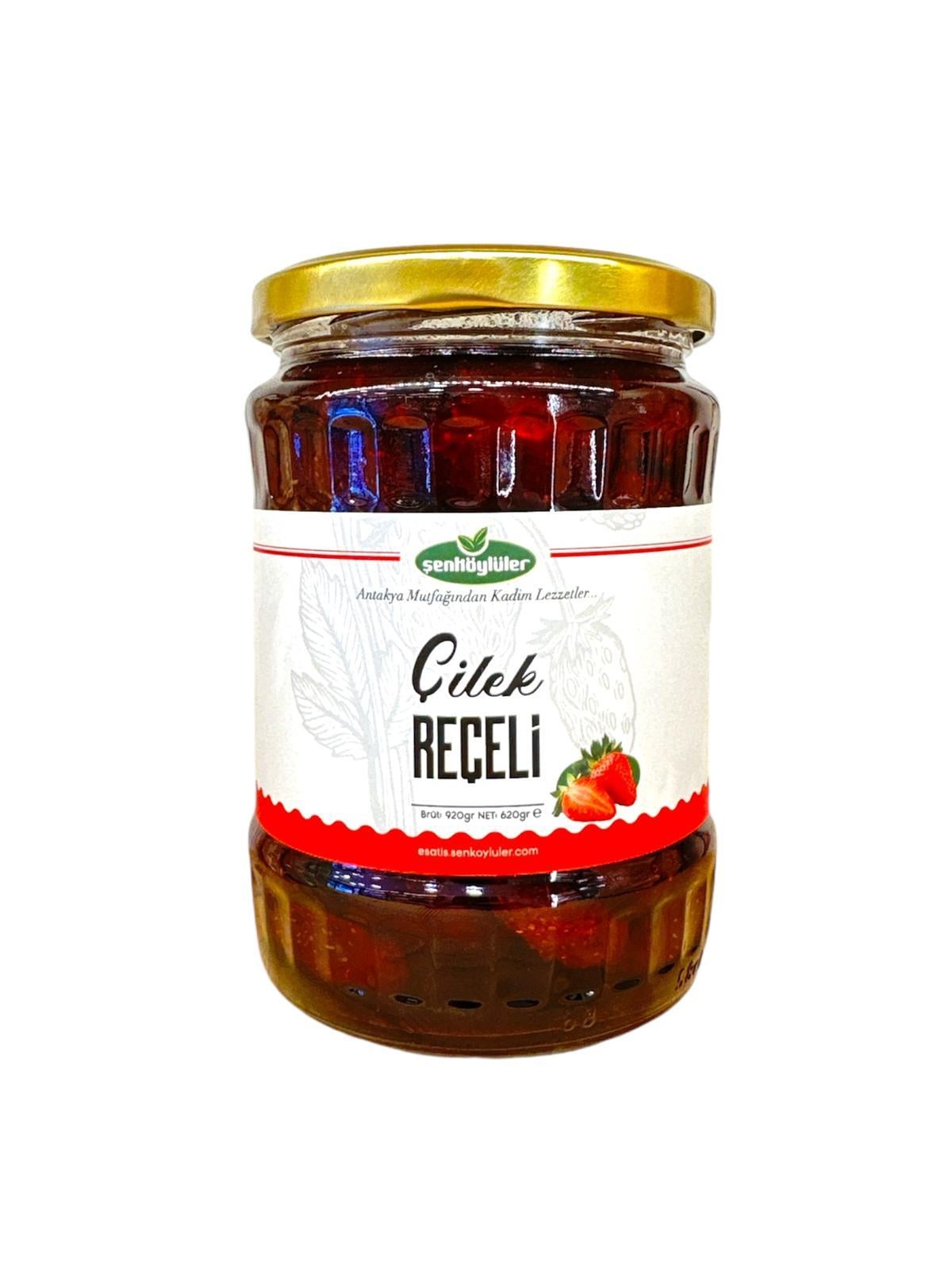 ŞENKÖYLÜLER ÇİLEK REÇELİ % 65 MEYVE - 950 GR BRÜT