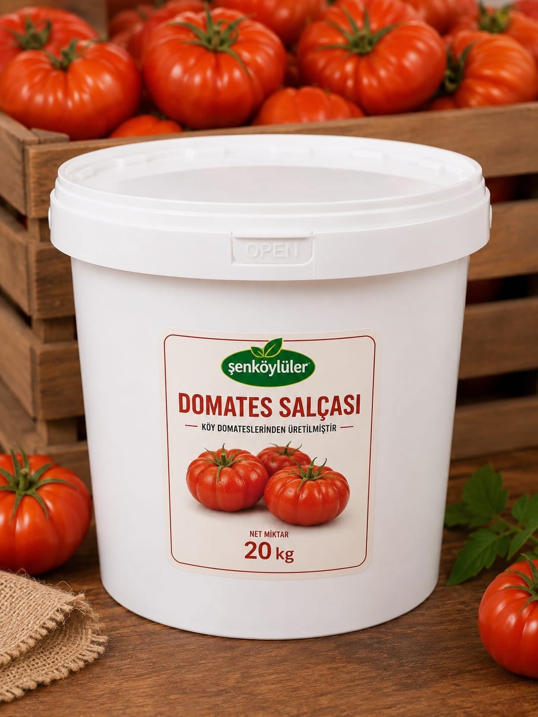ŞENKÖYLÜLER DOMATES SALÇASI 20 KG