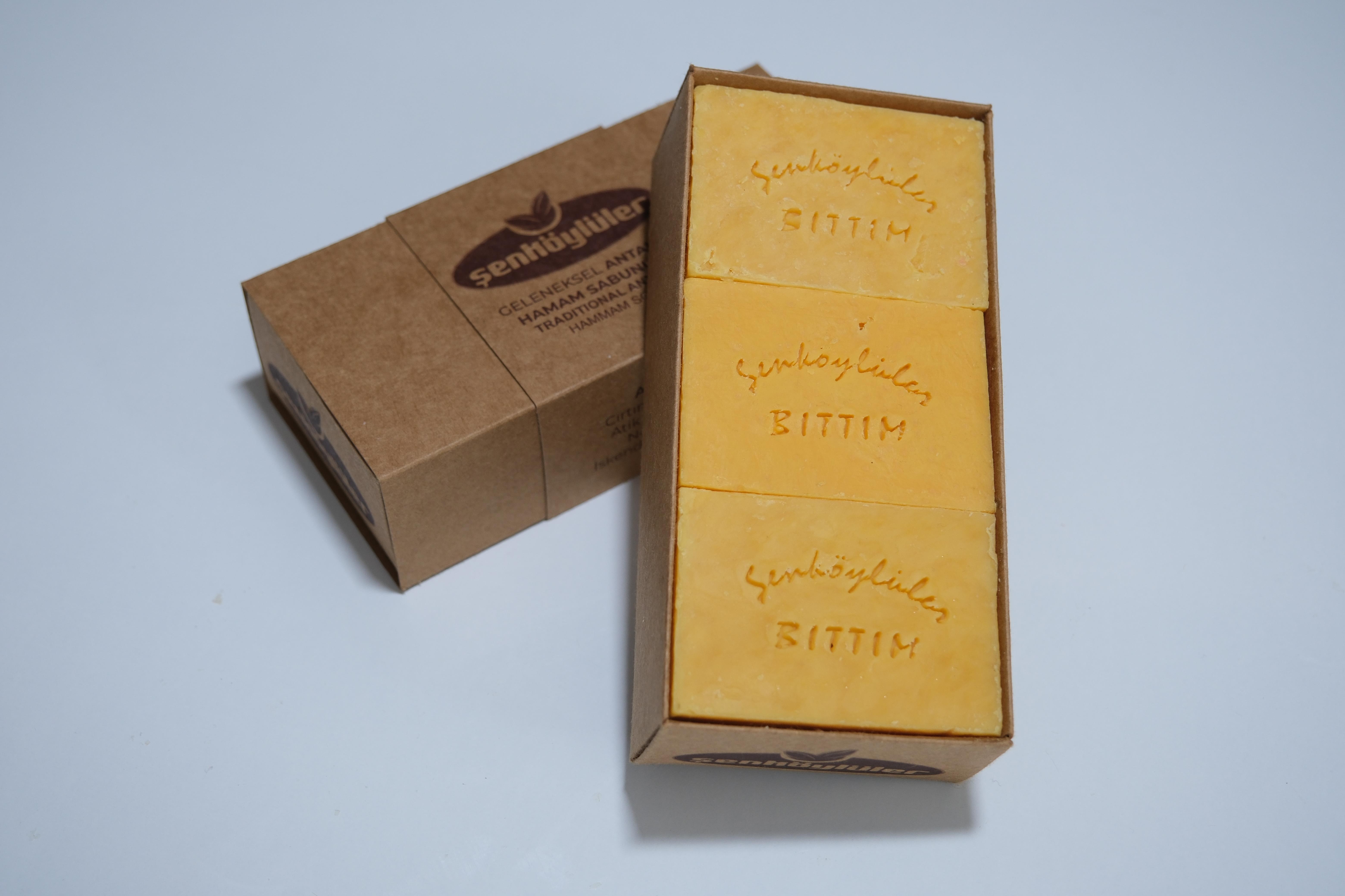 BITTIM HAMAM SABUNLARI -ÖZEL KUTU - 600 GR