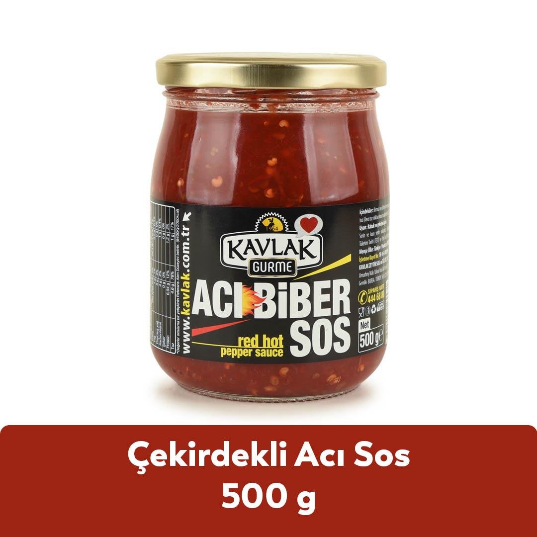 Çekirdekli Acı Sos 500 Gr