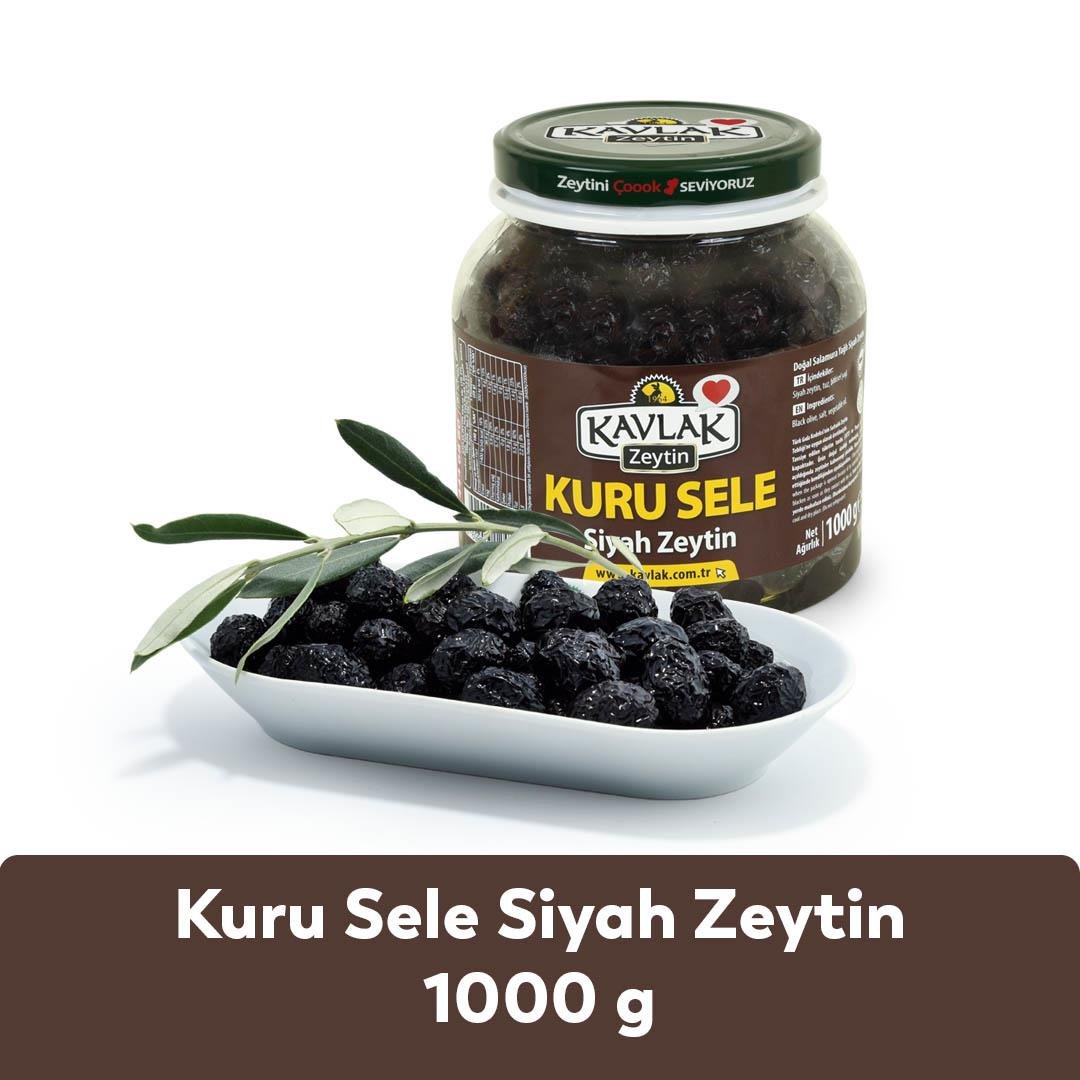 Kuru Sele Gemlik Siyah Zeytin 1 kg