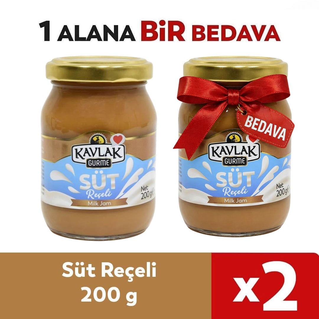 Süt Reçeli 200 gr 1 Alana 1 Bedava