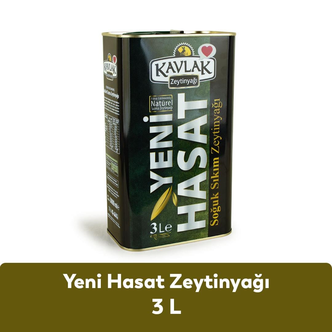 Yeni Hasat Zeytinyağı 3 Lt Teneke