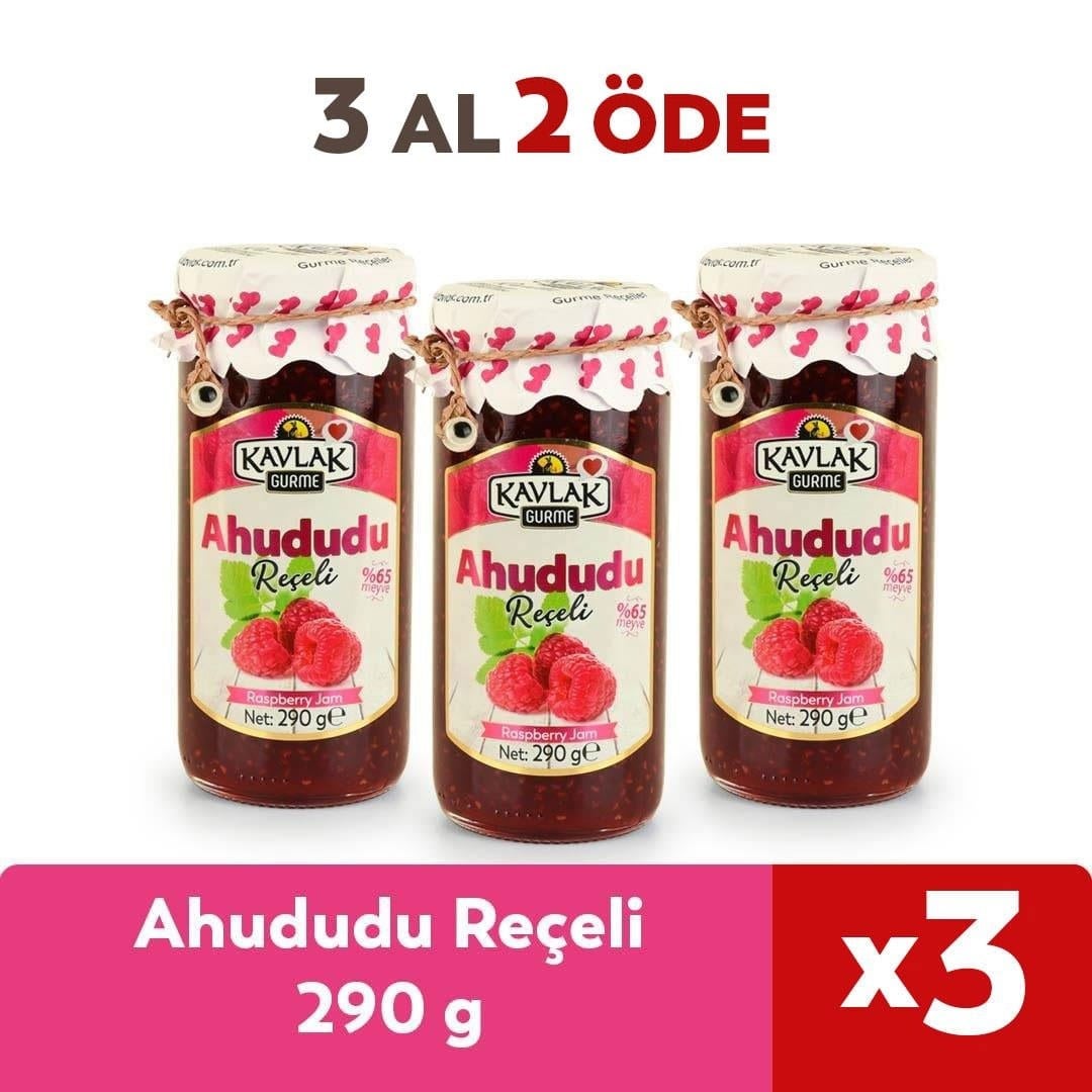 Ahududu Reçeli 290 Gr Cam Kavanoz 3 Al 2 Öde