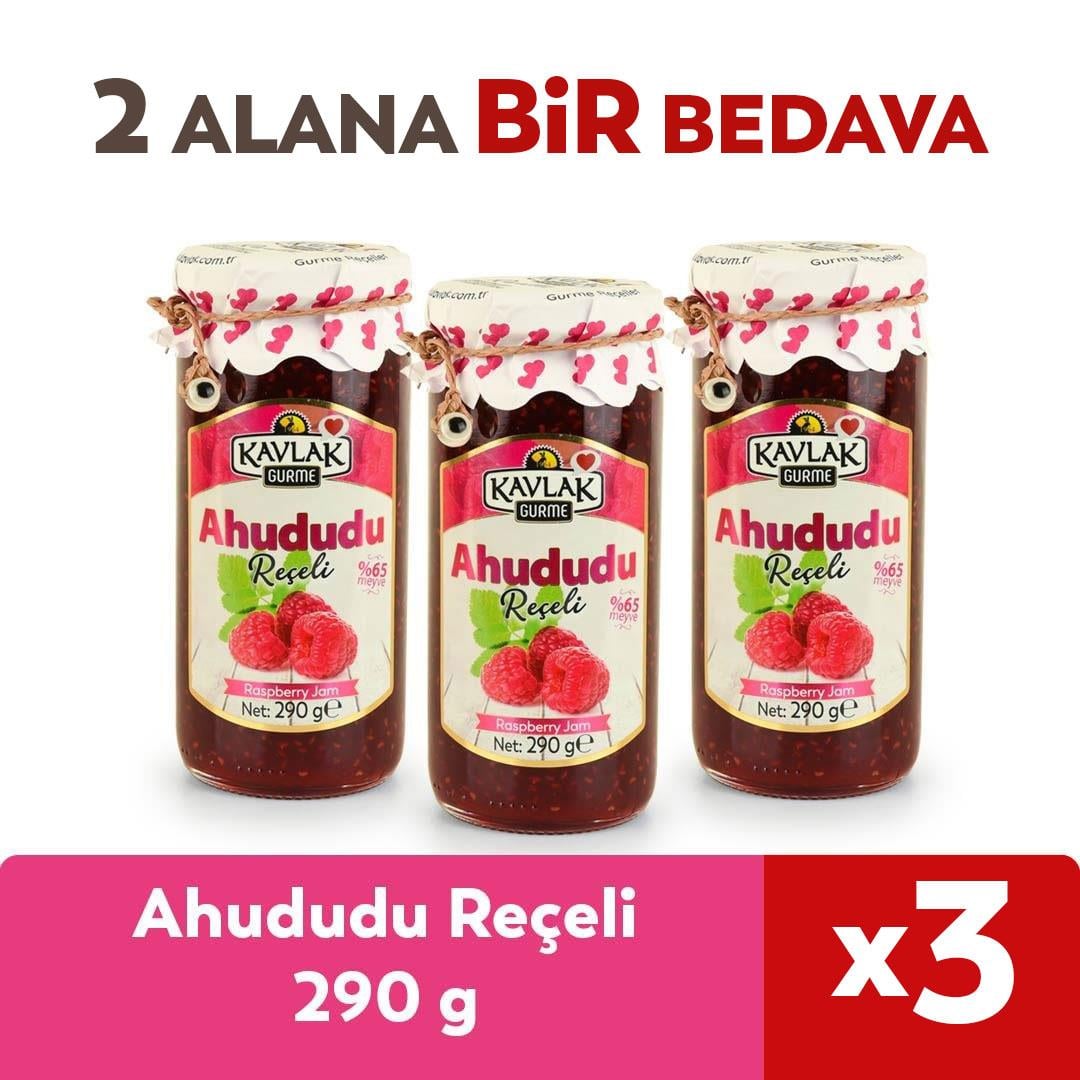 Ahududu Reçeli 290 Gr Cam Kavanoz 3 Al 2 Öde