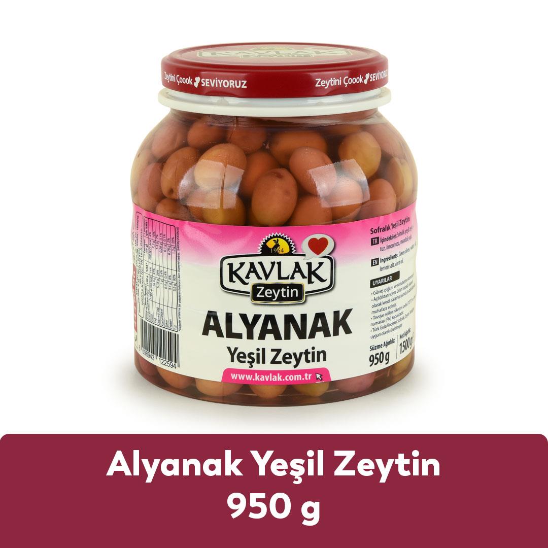 Alyanak Çizik Yeşil Zeytin 1 kg