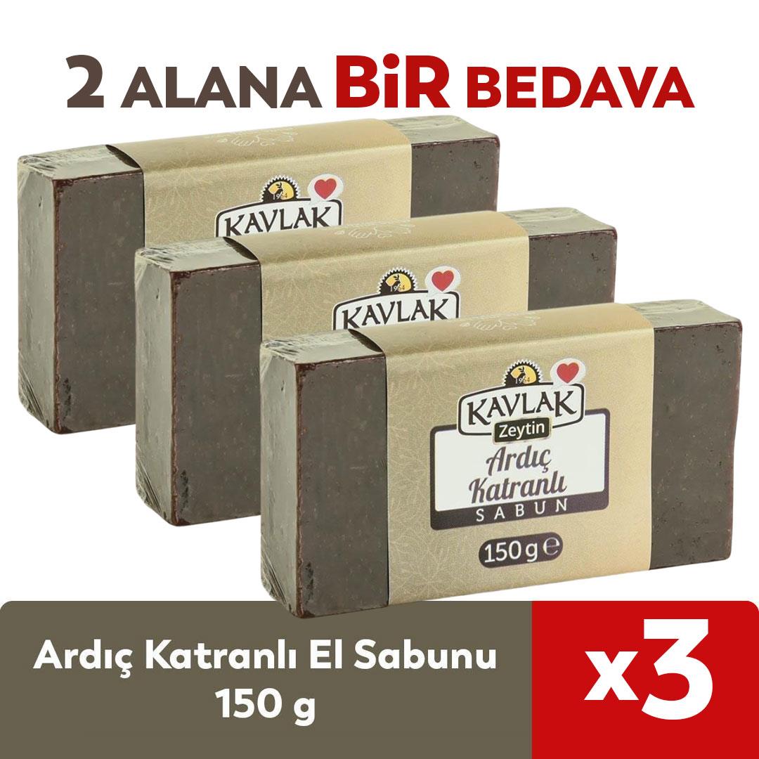 Ardıç Katranlı El Yapımı Sabun 150 gr 2 ALANA 1 BEDAVA 