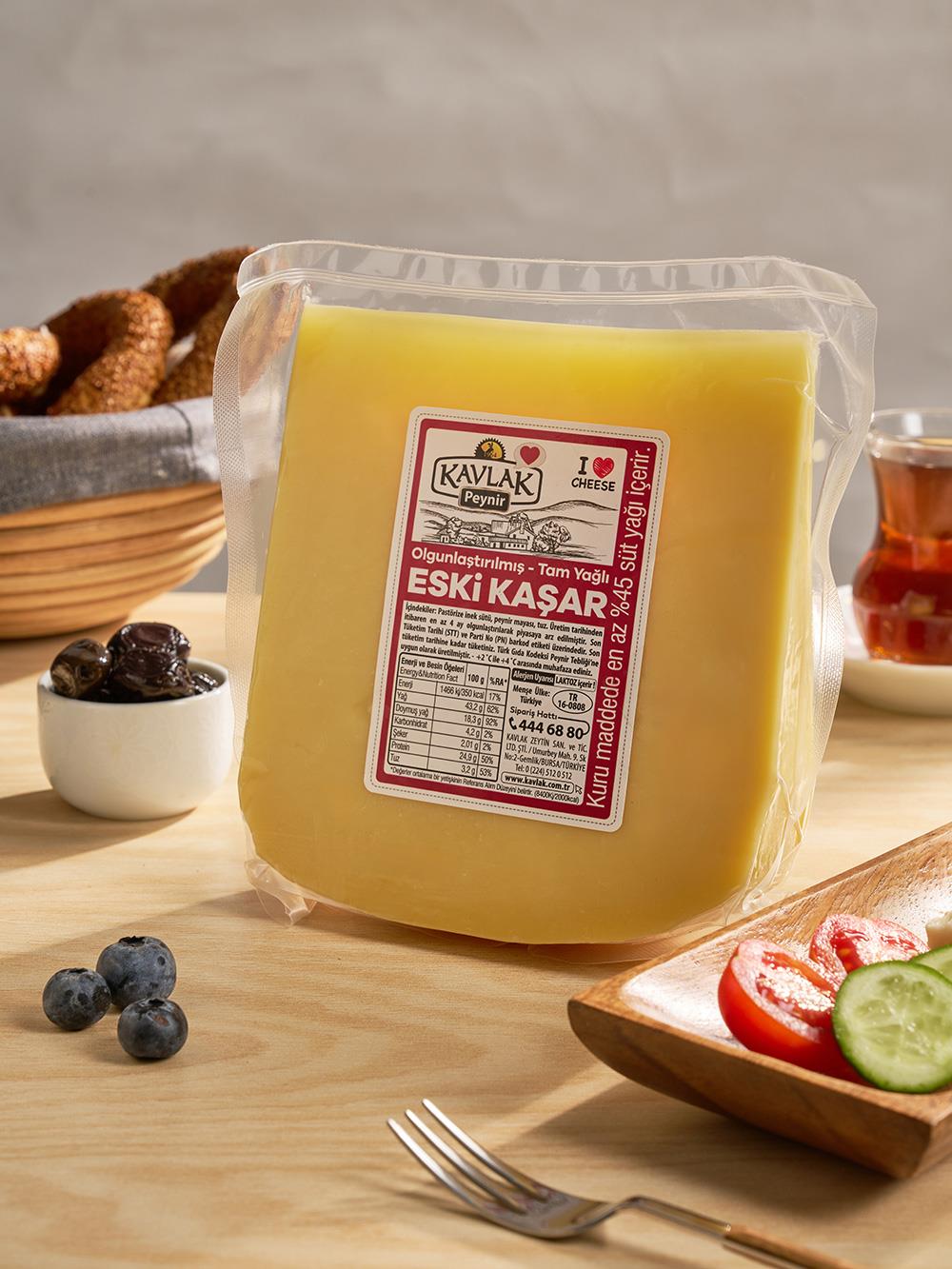 Eski Kaşar Peyniri 500 GR 2 li