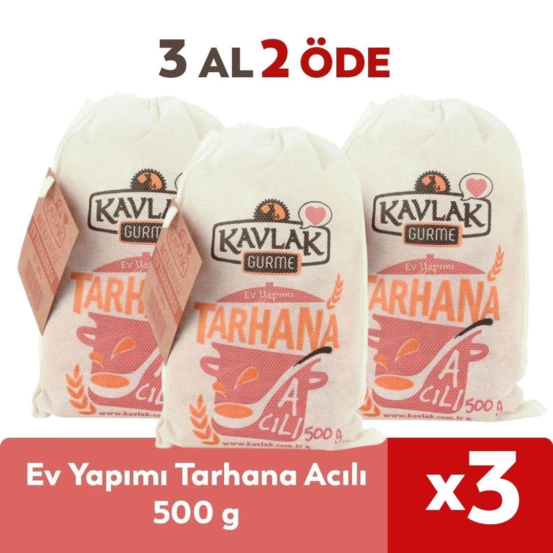 Ev Yapımı Tarhana Acılı 500 gr 3 AL 2 ÖDE