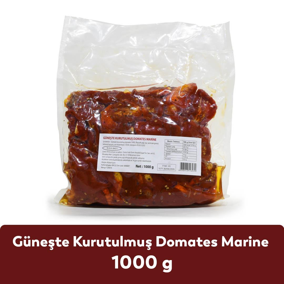 Güneşte Kurutulmuş Domates Marine 1 Kg