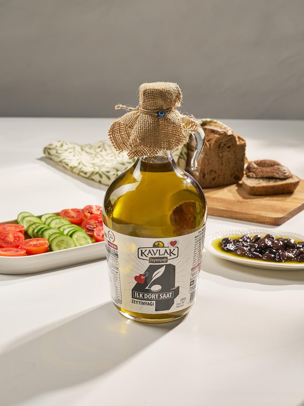 İlk Dört Saat 1,5 Lt Zeytinyağı