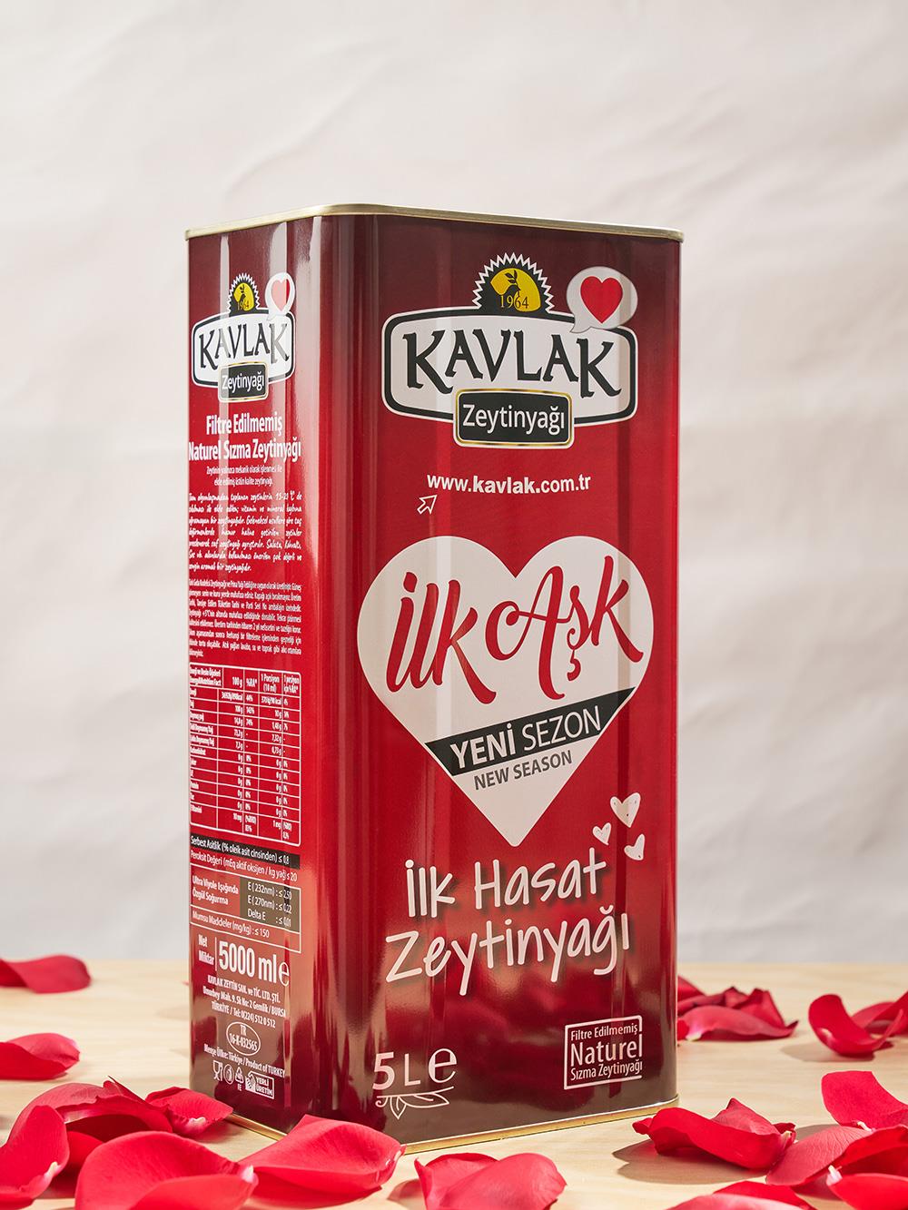 İlk Hasat Soğuk Sıkım Zeytinyağı 5 lt