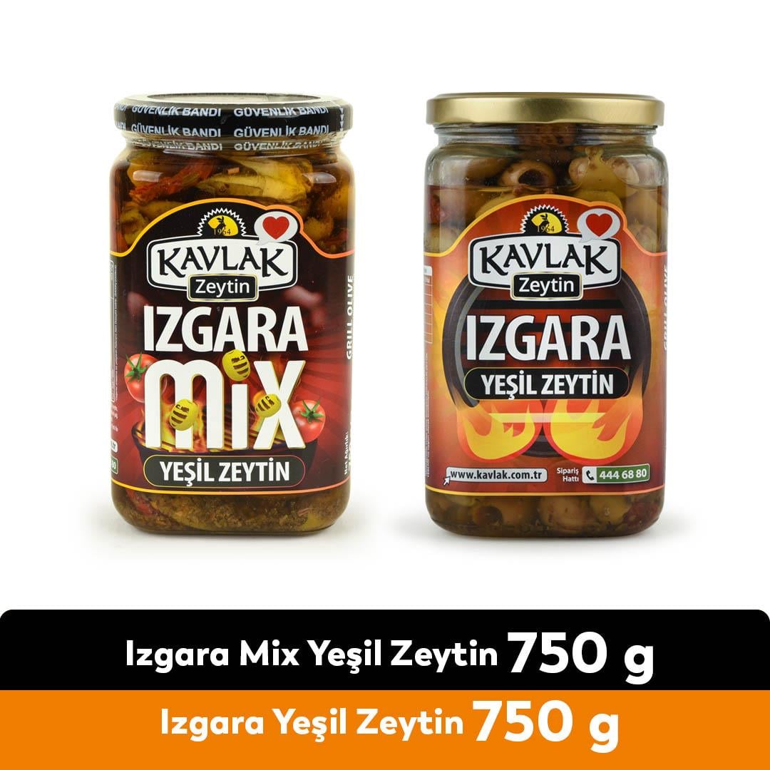 Izgara Yeşil Zeytin Paketi