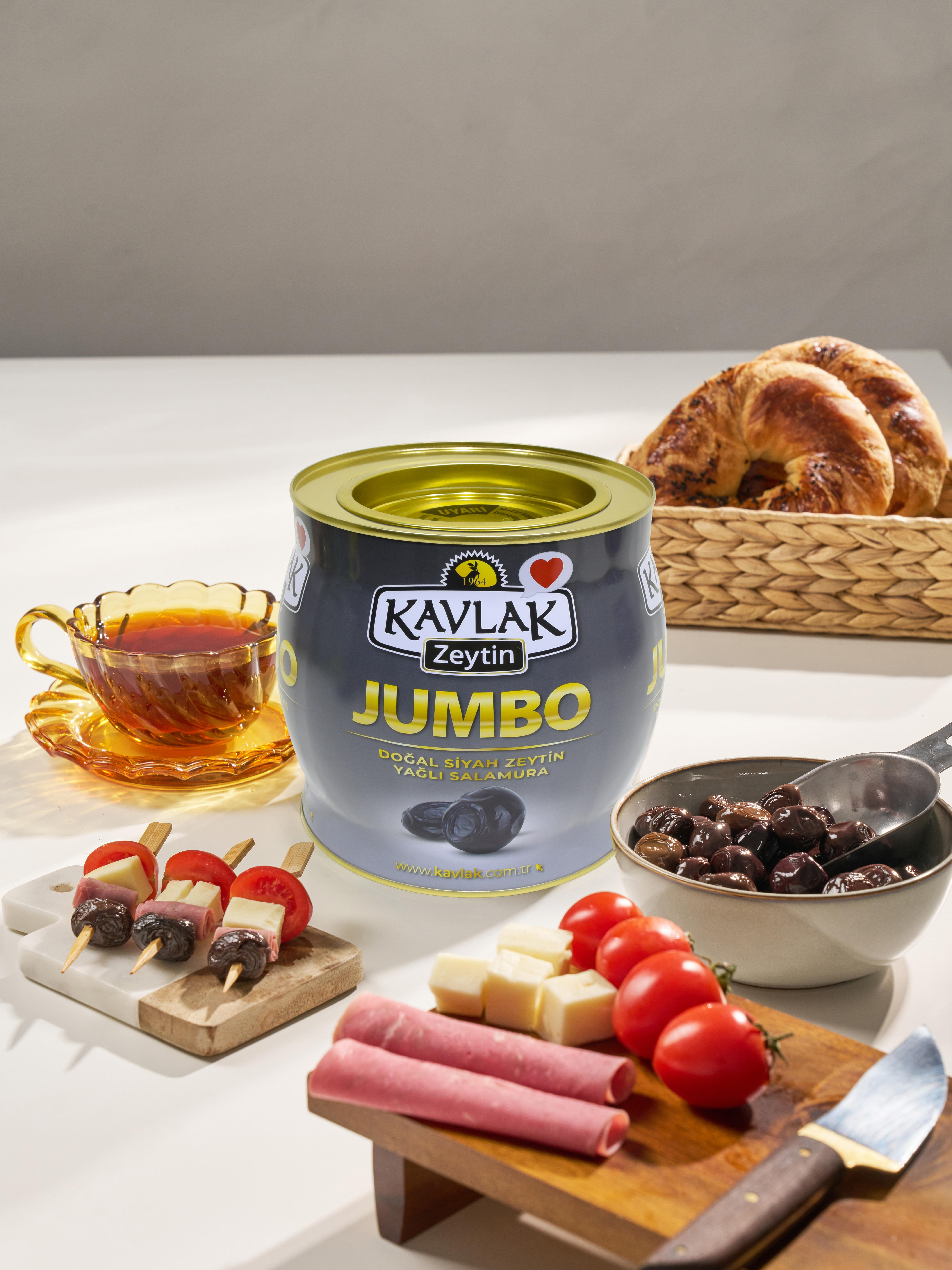 Jumbo Gemlik Siyah Zeytin 2 kg ( brüt )