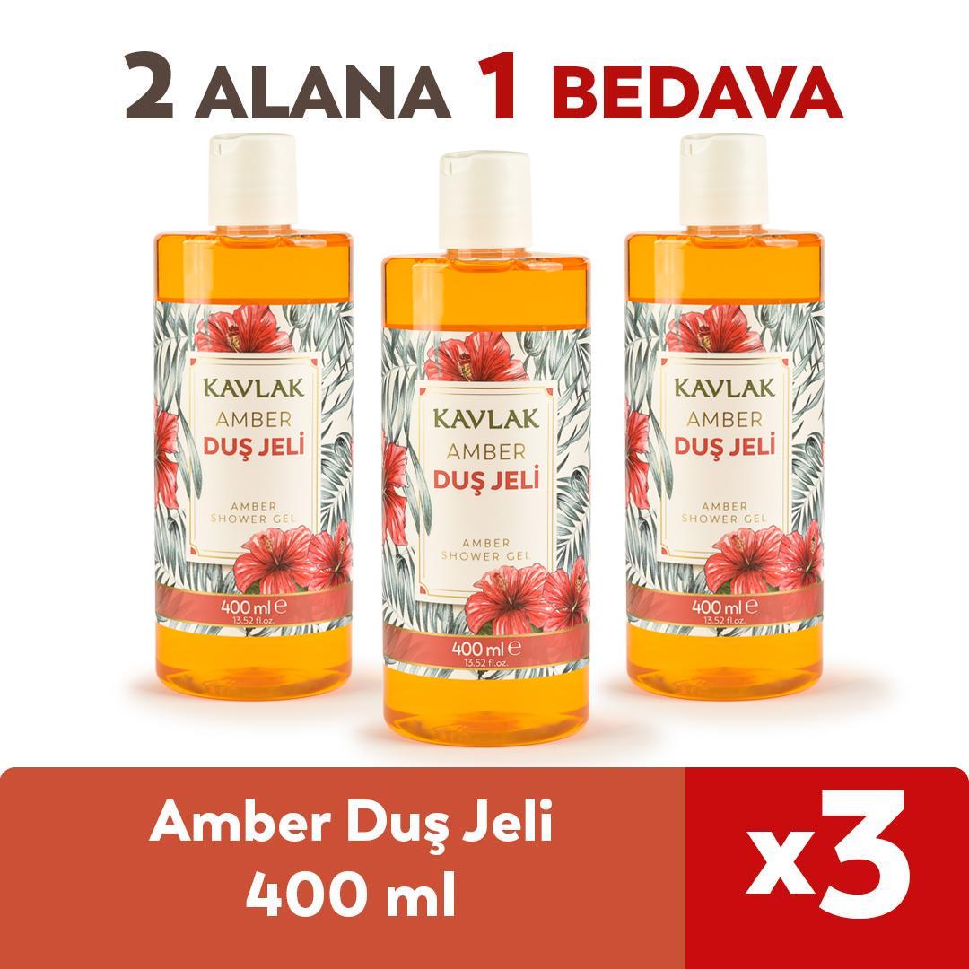 Kavlak Amber Duş Jeli 400 Ml 2 Alana 1 Bedava
