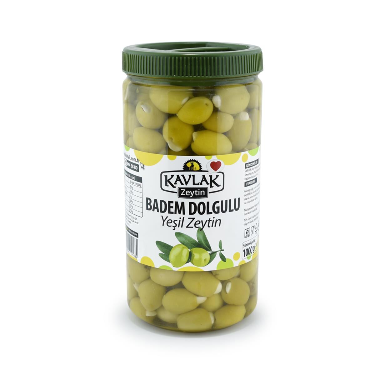 Kavlak Bademli Yeşil Zeytin 1 kg