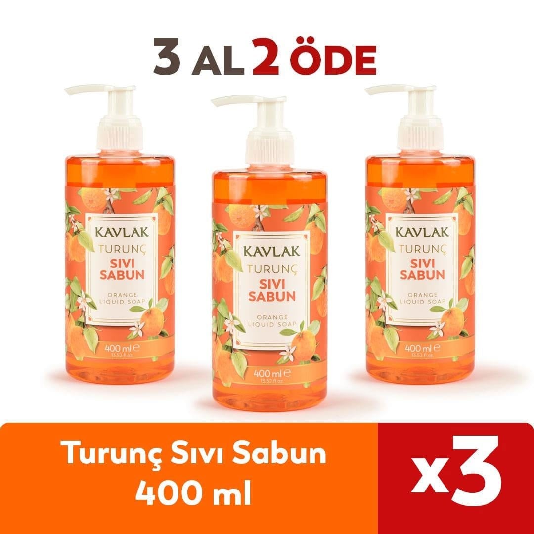 Kavlak Turunç Sıvı Sabun 400 Ml 3 Al 2 Öde