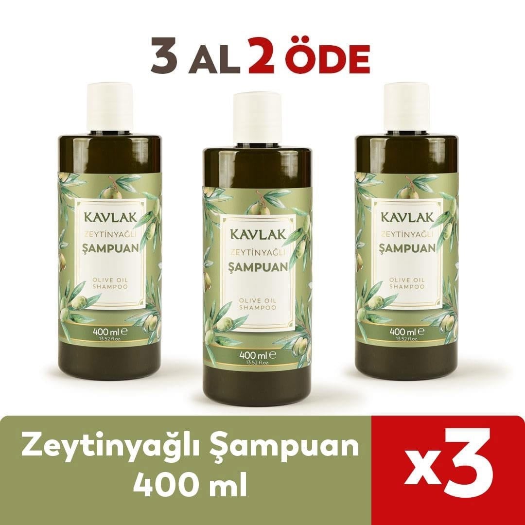 Kavlak Zeytinyağlı Şampuan 400 Ml 3 Al 2 Öde