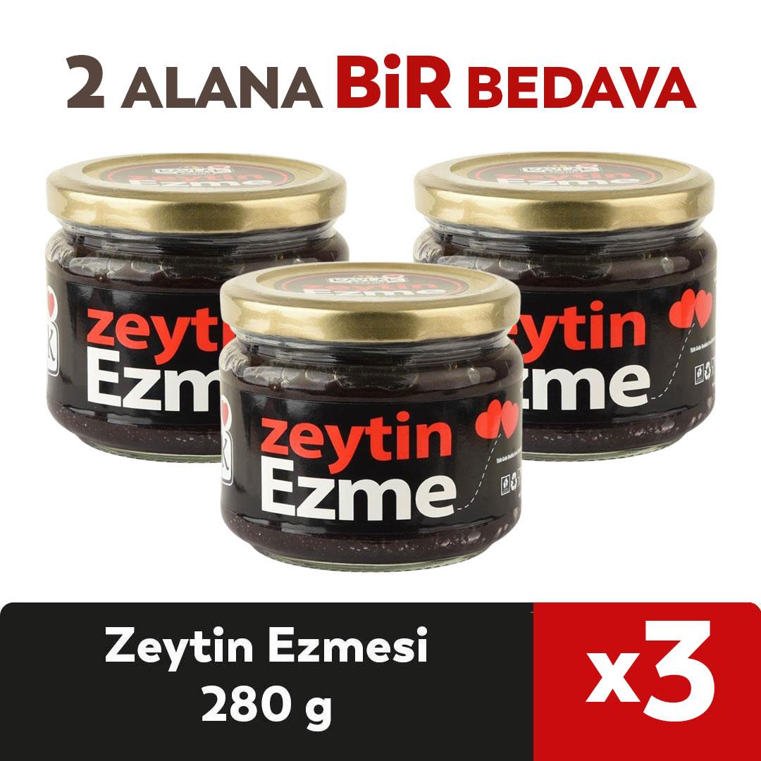 Sofralık Zeytin Ezmesi 280 gr 2 ALANA 1 BEDAVA 