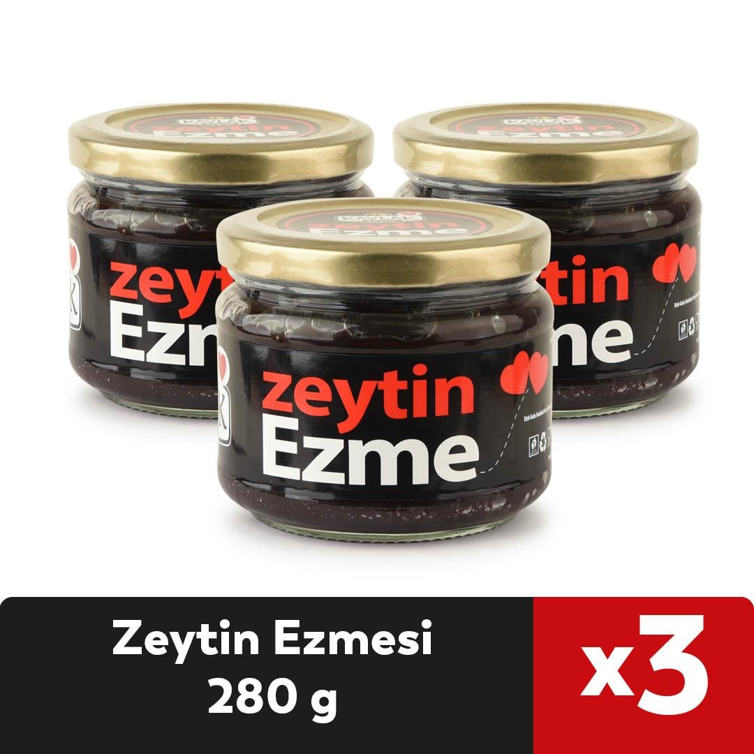 Sofralık Zeytin Ezmesi 280 GR 3lü