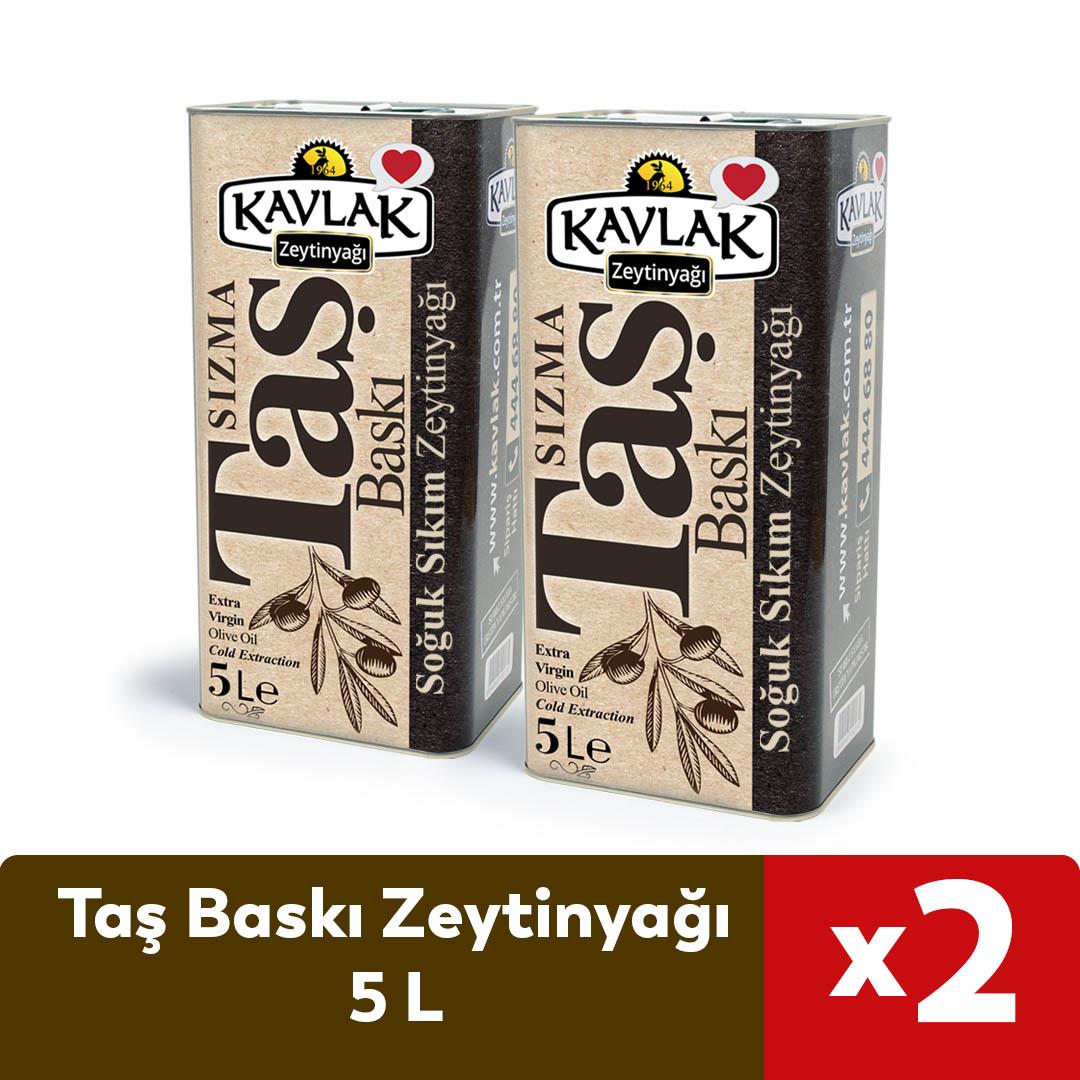Taş Baskı Zeytinyağı 5 Lt 2 Li Özel Fiyat