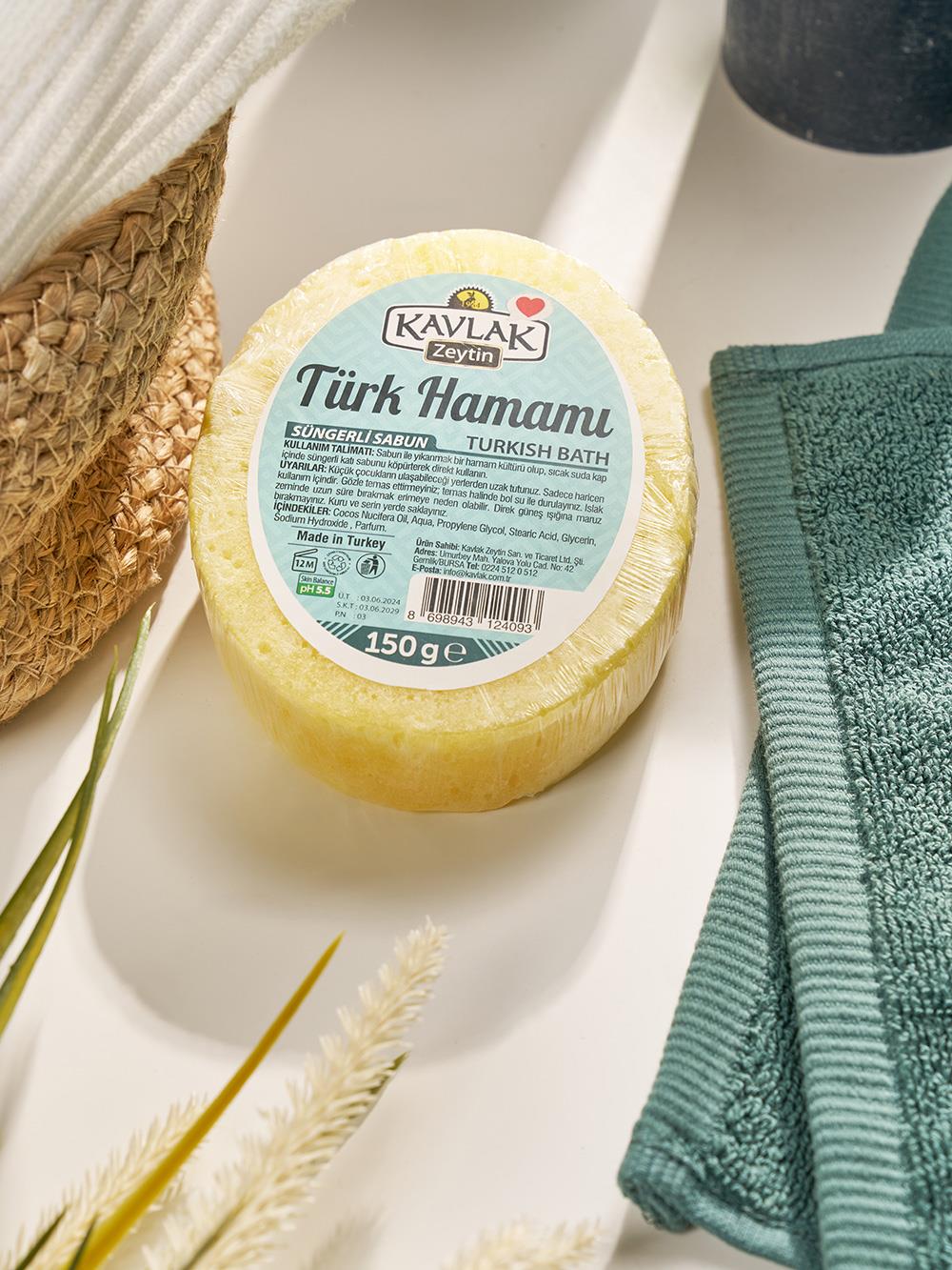 Türk Hamamı Süngerli Sabun