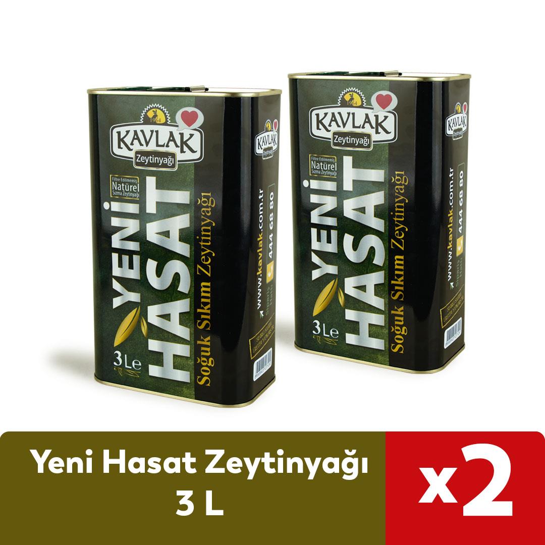 Yeni Hasat Zeytinyağı 3 Lt 2li Özel Fiyat