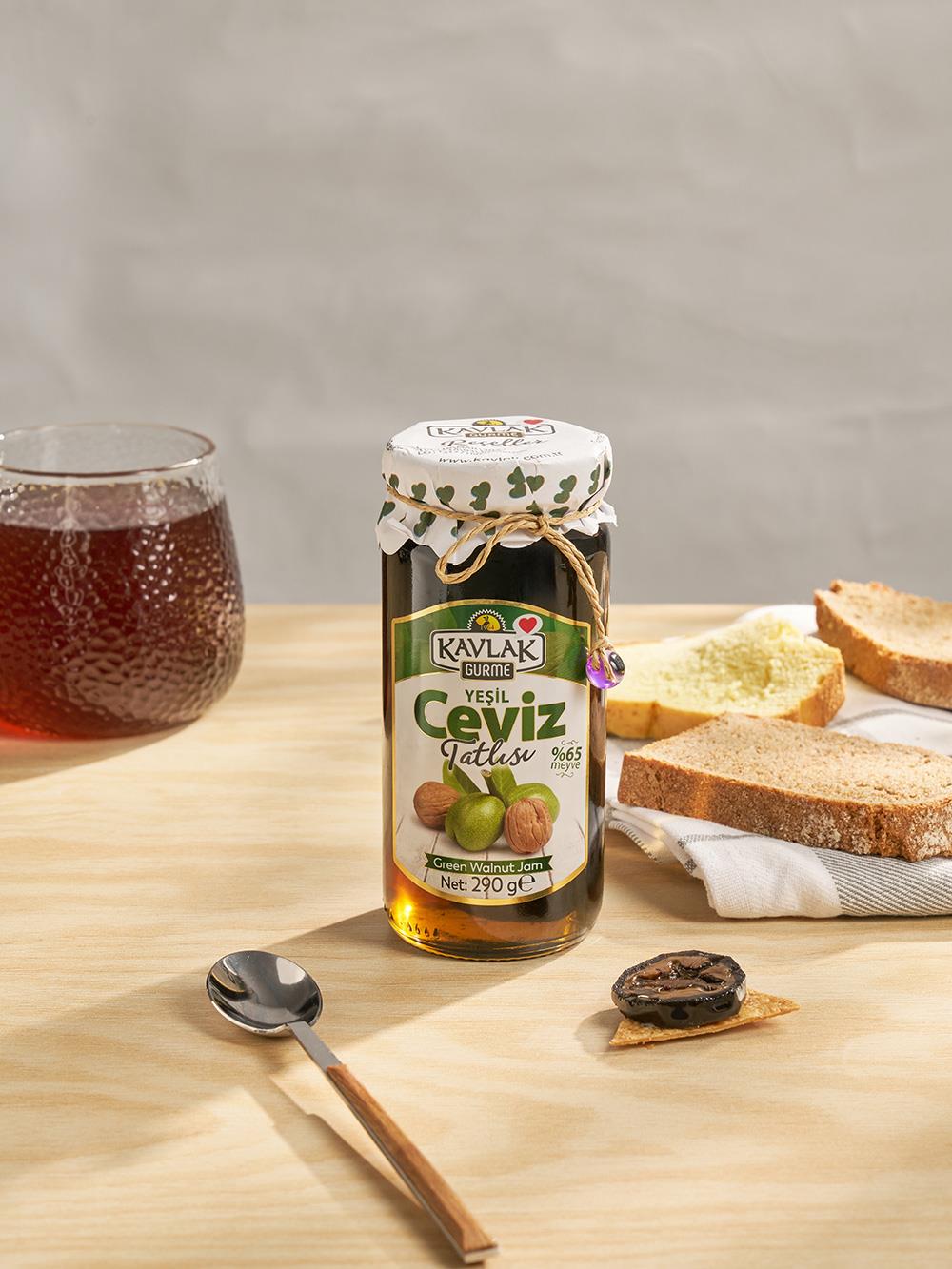 Yeşil Ceviz Reçeli 290 Gr Cam Kavanoz