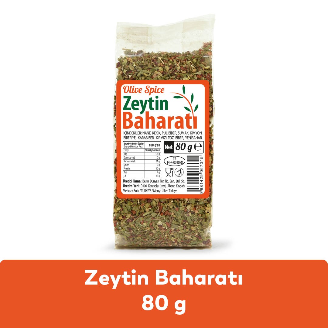 Zeytin Baharatı 80 Gr