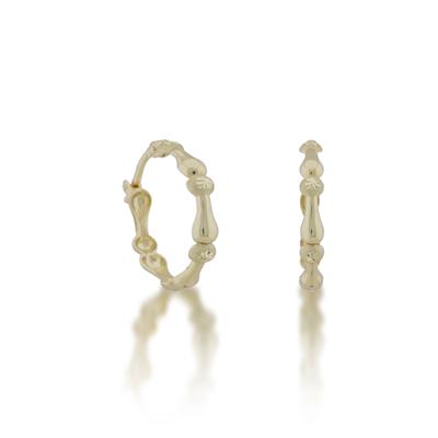 FAZ Kuyumculuk Özel Tasarımı Şamdaning Halka Küpe