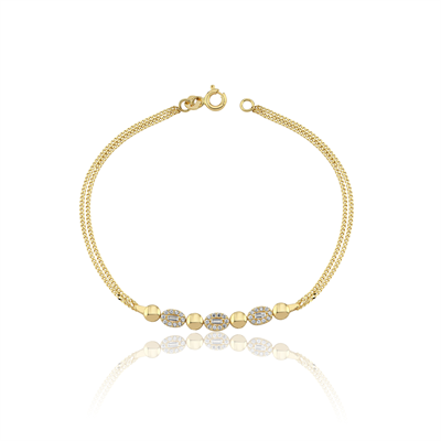 Oval Glow Bileklik