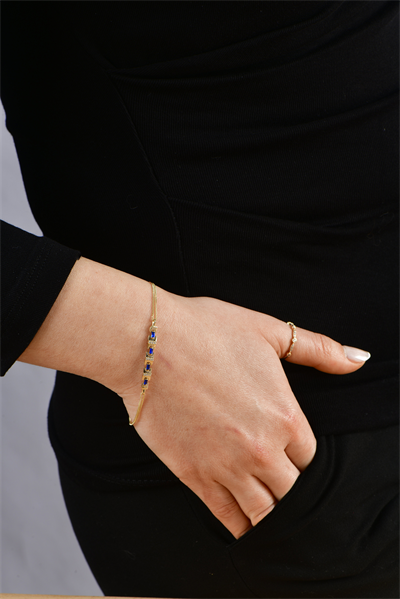 Sapphire Grid Bileklik