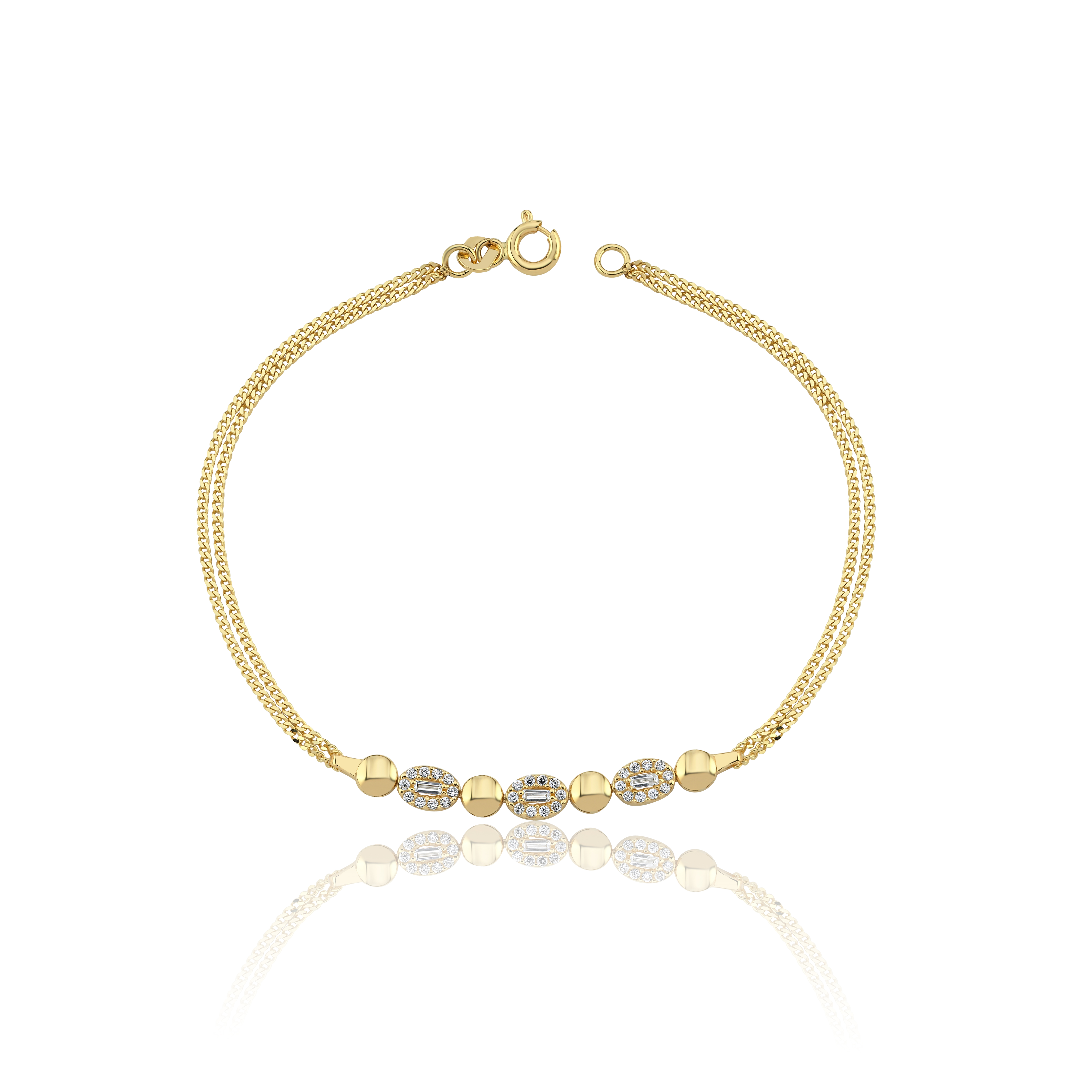 Oval Glow Bileklik