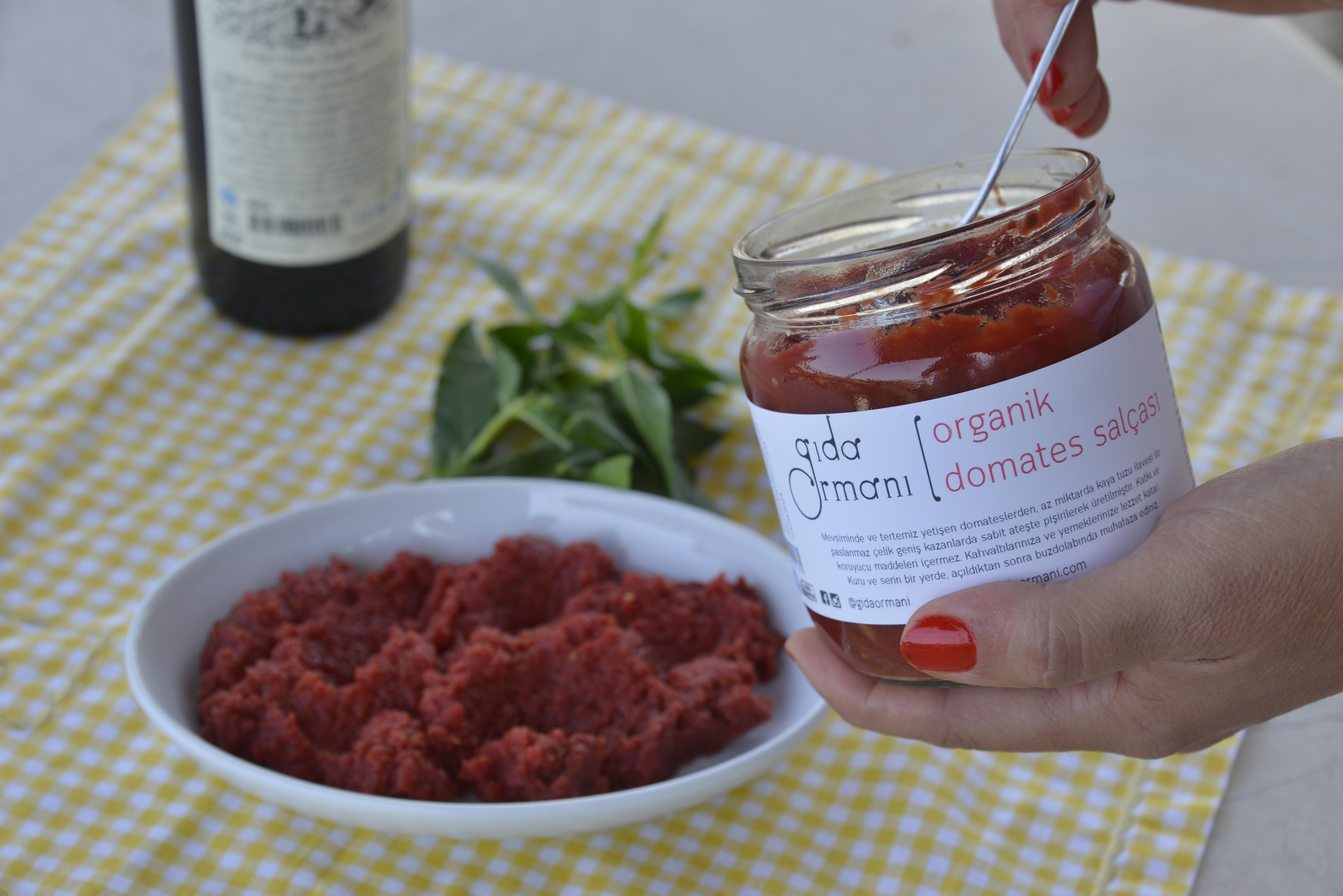 Organik Fermente Domates Salçası 405 g