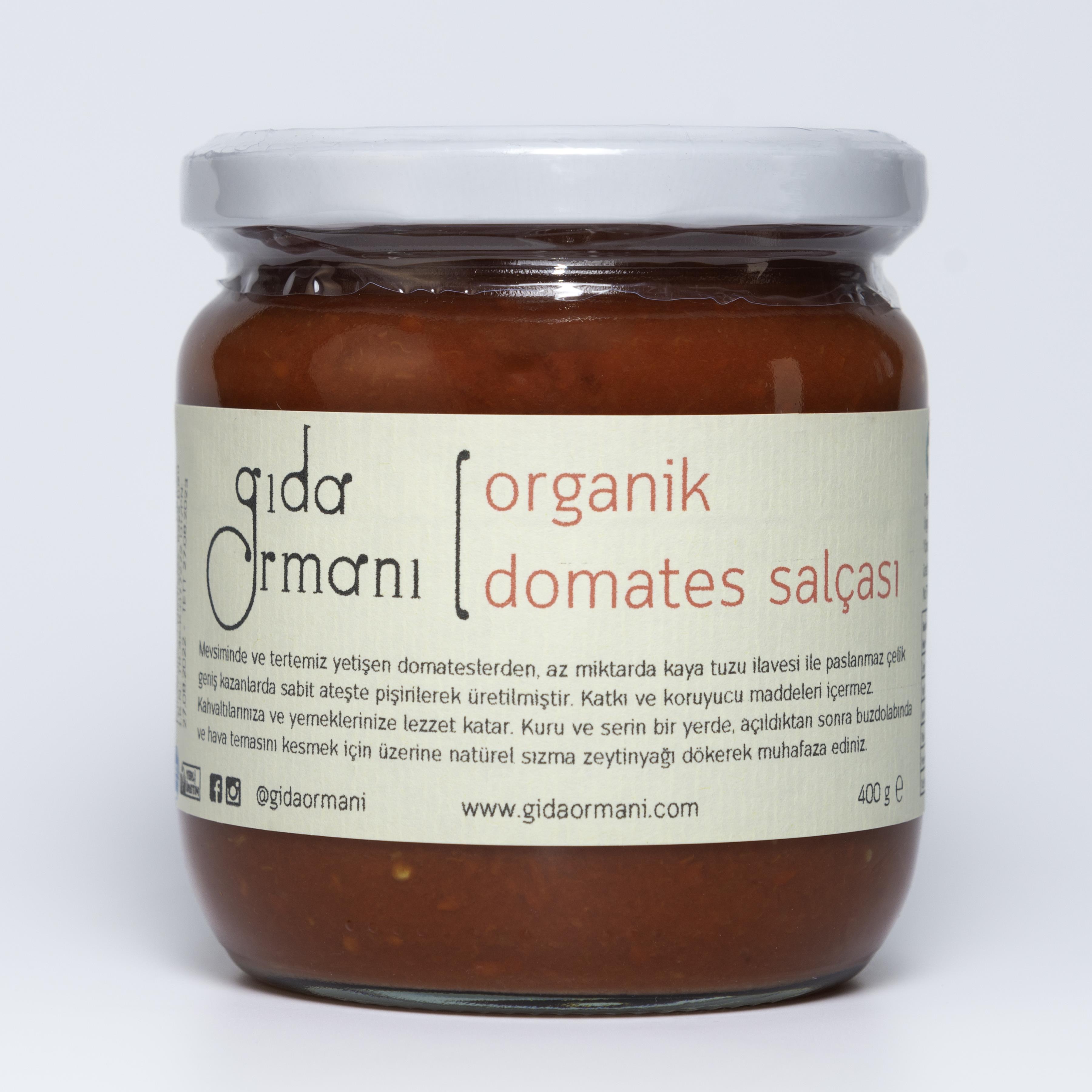 Organik Fermente Domates Salçası 405 g