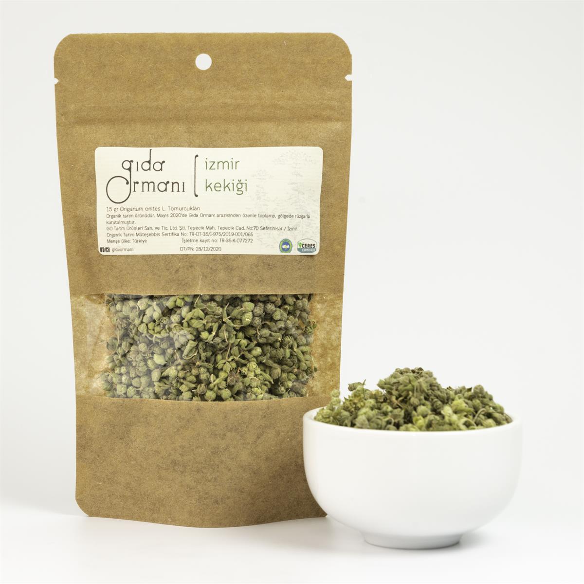 Organik Kuru İzmir Kekiği 20 g