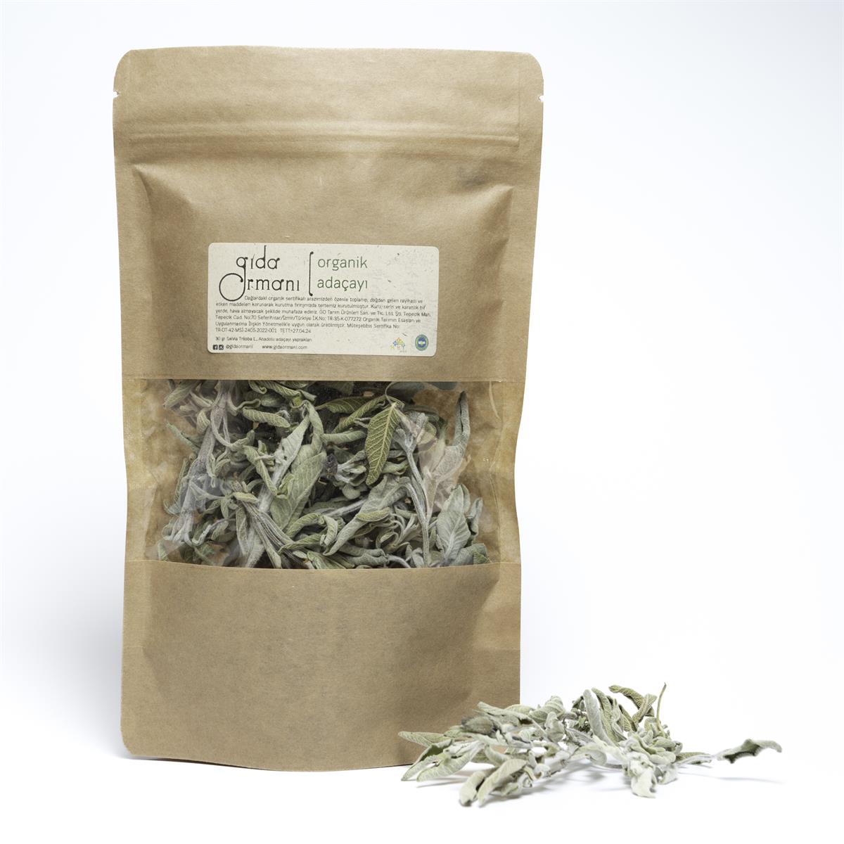 Organik Kuru Adaçayı 30 g