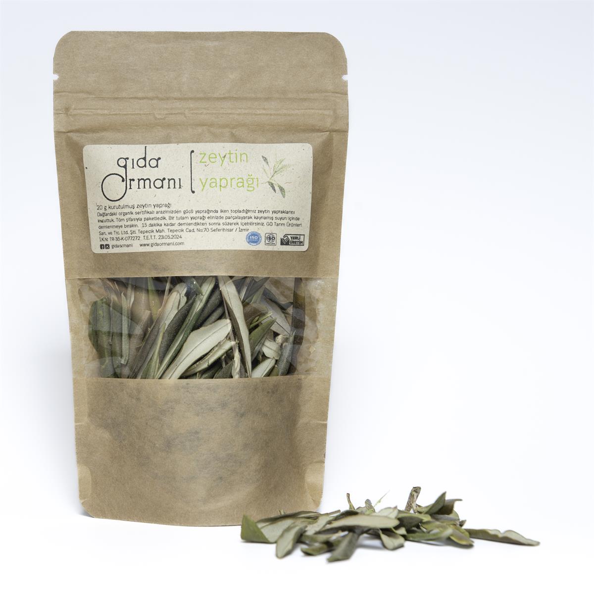 Organik Kuru Zeytin Yaprağı 20 g